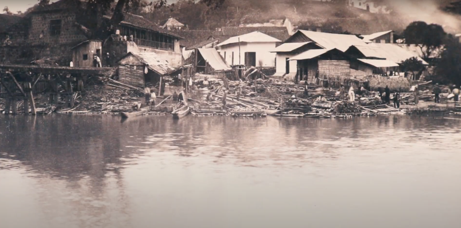 120 años atrás, Honda y el Río Magdalena en la mirada de Ernest Bourgarel