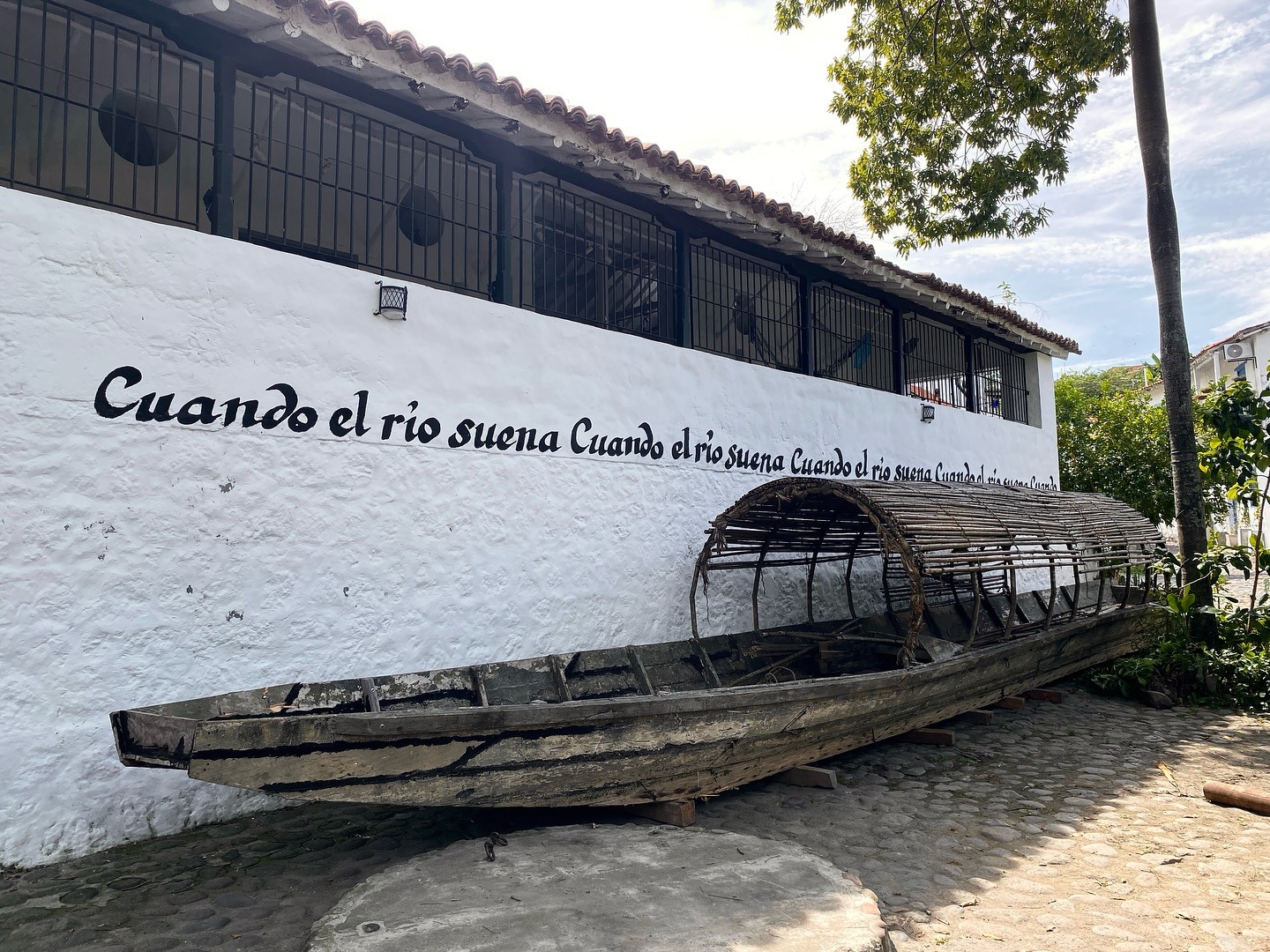 Llegada del Champán al Museo del Río Magdalena